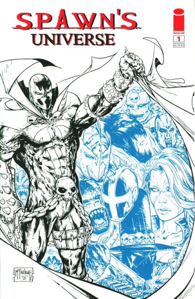 Spawn's Universe (2021) 2nd Printing Variant Cover 1