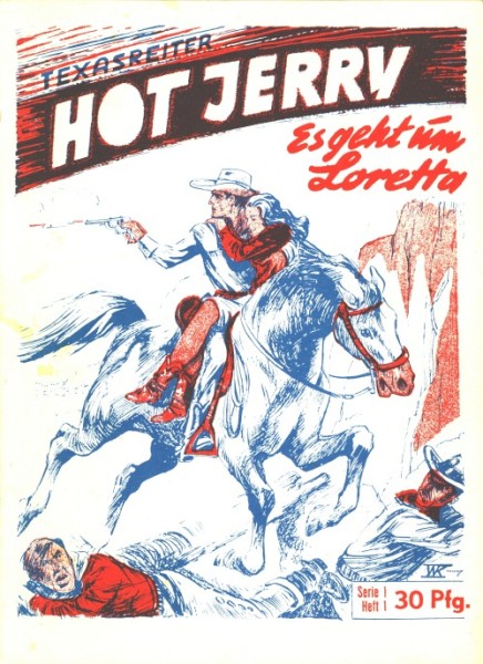 Texasreiter Hot Jerry (Breling, GbÜ) Nr. 1-4 kpl. (Z1)