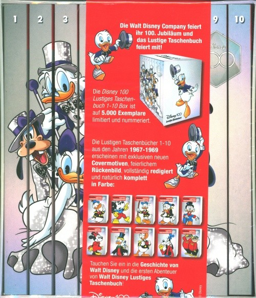 Disney 100 - Lustiges Taschenbuch 1-10 Box