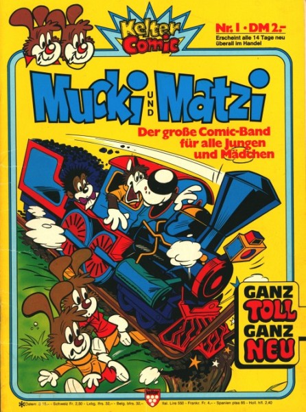 Mucki und Matzi (Kelter,KbQ) Nr. 1-14