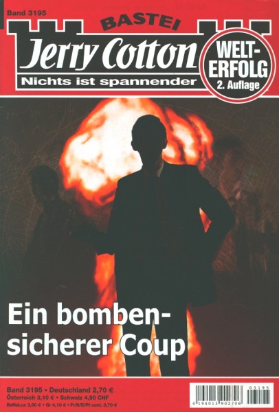 Jerry Cotton 2. Auflage 3195