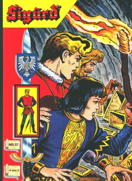Sigurd (Hethke, Gb., 1997) Limitierte Ausgabe (4 von 4) Nr. 54-59