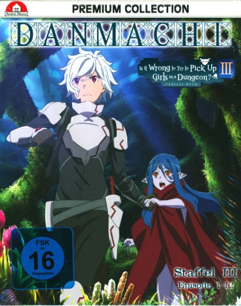 DanMachi Staffel 3 Gesamtausgabe Blu-ray