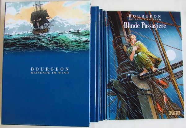 Reisende im Wind (Splitter, B.) Nr. 1-5,6.1,6.2 kpl. + Schuber (Z1)