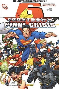 Countdown zur Final Crisis (Panini, Br.) Nr. 1-6 kpl. + Arena (Z0-2)