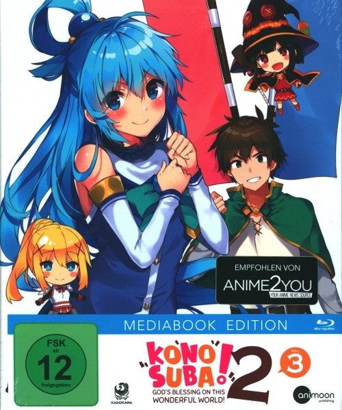 Konosuba Staffel 2 Vol. 3 Blu-ray - Mediabook Edition