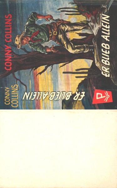 Collins, Conny Leihbuch SU Er blieb allein (Schaper) nur Schutzumschlag