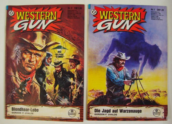 Western Gun (Zauberkreis) Nr. 1-10 zus. (Z1) in Sammelordner