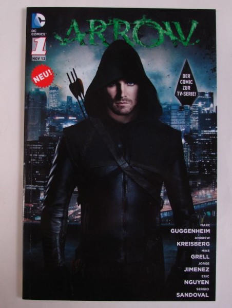 Arrow (Panini, Br., 2013) Nr. 1-4 kpl. (Z1-2)