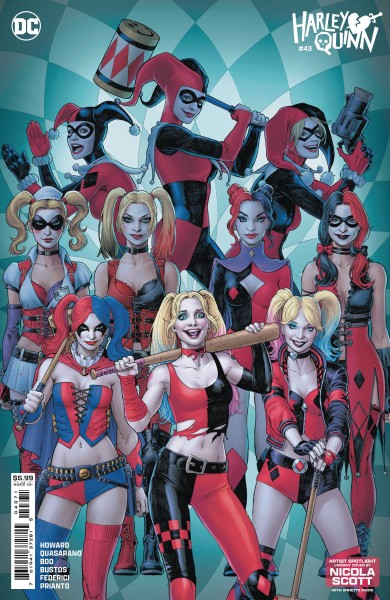 Harley Quinn (2021) Nicola Scott Variant Cover 43