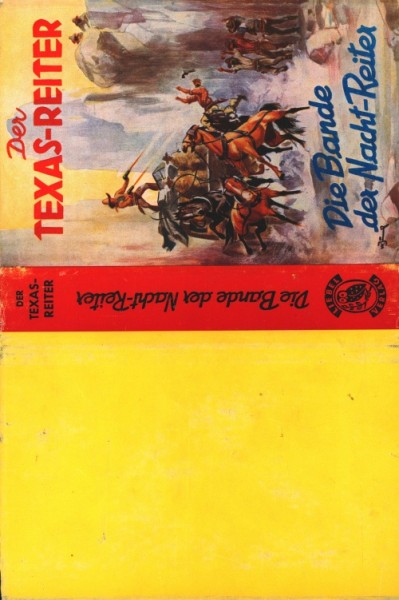 Texas-Reiter LB SU Bande der Nacht-Reiter (Liebel) Leihbuch nur Schutzumschlag