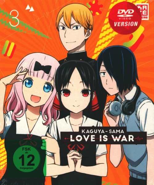 Kaguya-Sama Love is War Vol. 3 DVD