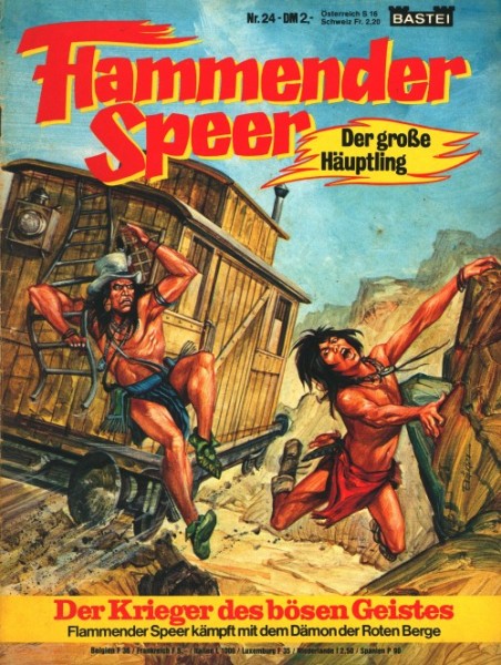 Flammender Speer (Bastei, GbÜ.) Nr. 1-26 kpl. (Z2)