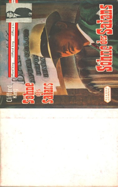 Clifford King Leihbuch SU Söhne des Satans (Rekord) nur Schutzumschlag