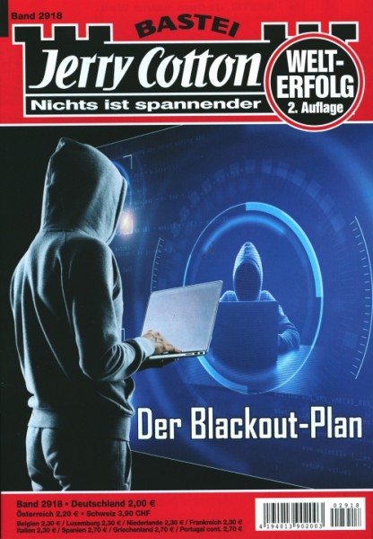Jerry Cotton 2. Auflage 2918