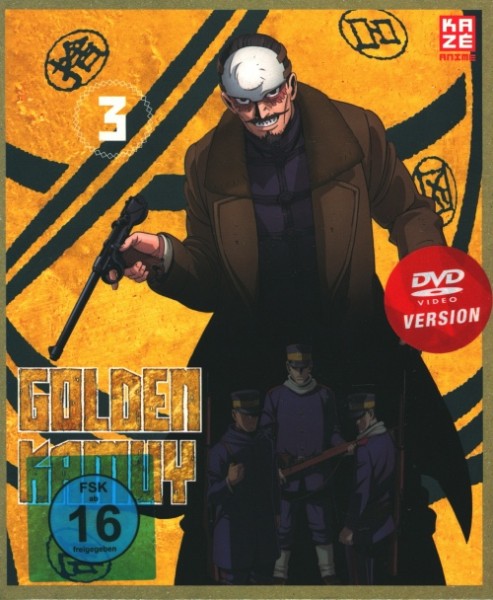 Golden Kamuy Vol.3 DVD