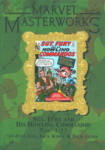 Marvel Masterworks (2003) Sgt. Fury Variant Cover HC Vol.1 (Vol.58)