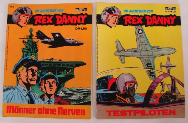 Rex Danny (Bastei, GbÜ.) 1. Auflage Nr. 1-30 kpl. (Z2-3)