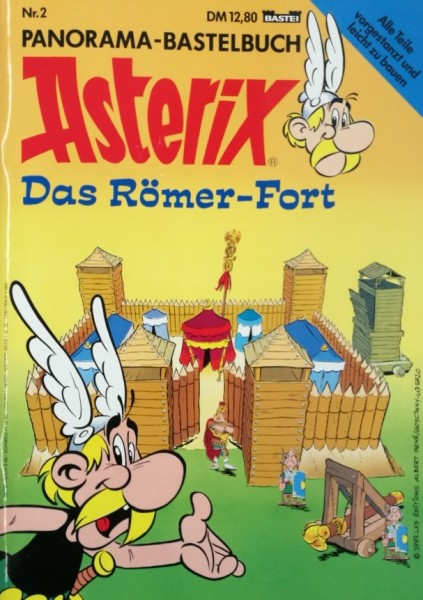 Asterix Panorama-Bastelbuch (Bastei, GbÜ.) Nr. 1,2