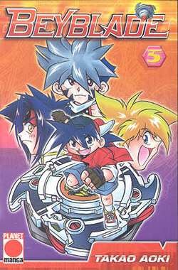 Beyblade (Planet Manga, Tb) Nr. 1-5 kpl. (Z1)