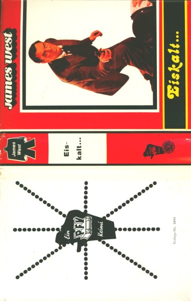 West, James Leihbuch SU Eiskalt (Feldmann) nur Schutzumschlag