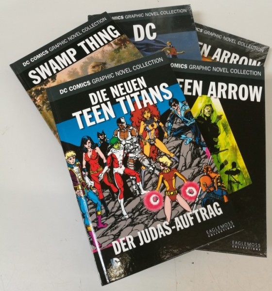 Paket 9611 5 verschiedene DC Comics Graphic Novel Collection (Eaglemoss, B.) (Z0-2)