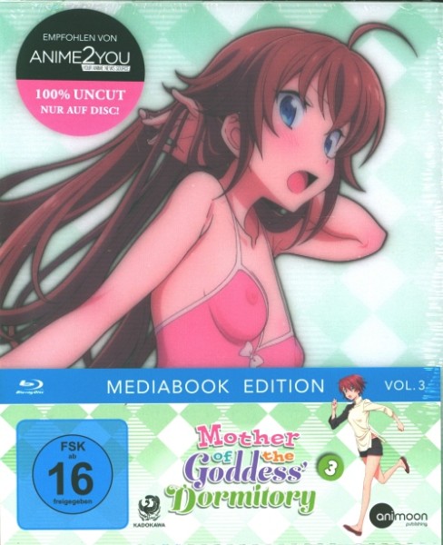 Mother of the Goddess' Dormitory Vol. 3 Blu-ray Mediabook Edition
