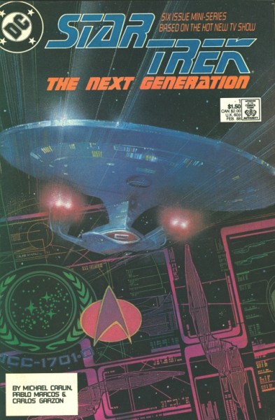 Star Trek: The Next Generation (1988) 1-6 kpl. (Z1)