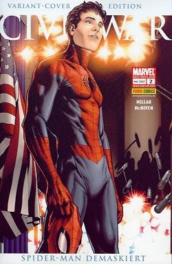 Civil War (Panini, Gb.) Nr. 2 Variant-Cover