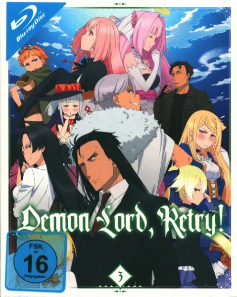 Demon Lord Retry Vol. 3 Blu-ray