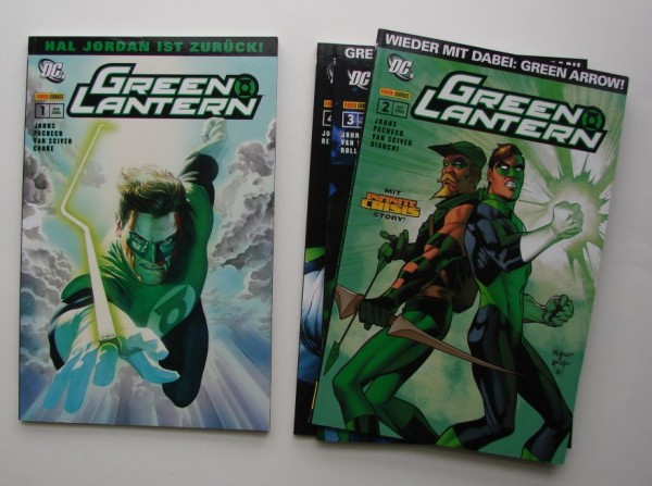 Green Lantern Sonderband (Panini, Br., 2006) Nr. 1-38 kpl. (Z1-2)