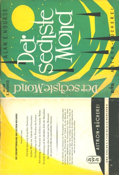 Nourse, Alan E. Leihbuch SU Sechste Mond (Astron) nur Schutzumschlag