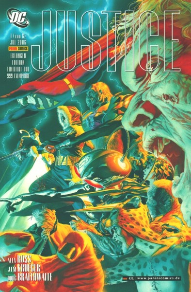 Justice (Panini, Br.) Variant Nr. 1 (Erlangen)