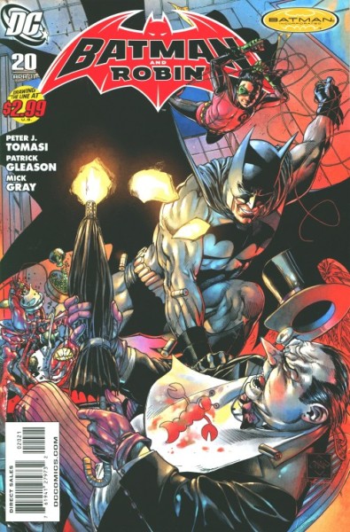 Batman and Robin (2009) 1:10 Variant Cover 20