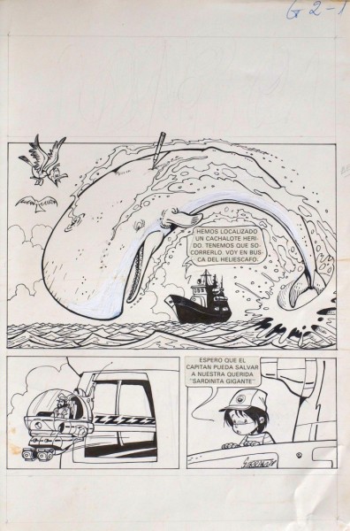 Originalzeichnung (1237) Serrat