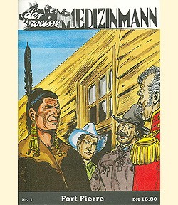 Weiße Medizinmann (Reprint, Kollektiv) Romanheftreprints Nr. 1,2
