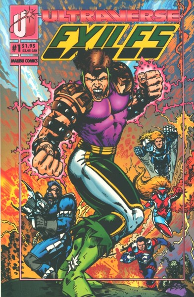 Exiles (1993, Malibu) 1-4