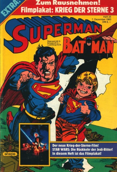 Superman (Ehapa, Gb.) Jahrgang 1983 Nr. 1-26