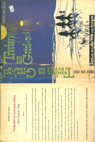 Holk, Freder van Leihbuch SU Trauben aus Grönland (Weiss) nur Schutzumschlag