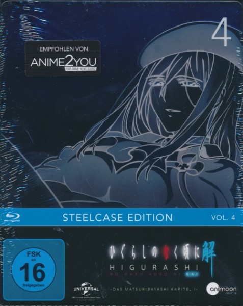 Higurashi Kai Vol. 4 Steelcase Edition Blu-ray