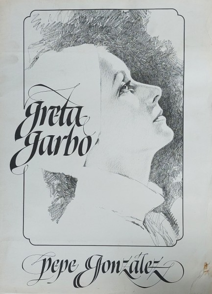 Pepe Gonzalez Portfolio: Greta Garbo Norma 1980