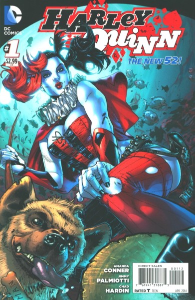 Harley Quinn (2014) 2nd Printing Variant Cover 1