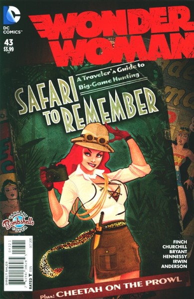 Wonder Woman (2011) Bombshells Variant Cover 43