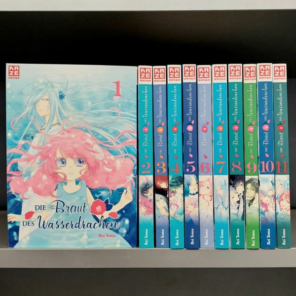 Braut des Wasserdrachen (Kaze, Tb.) Nr. 1-11 kpl. (neu)