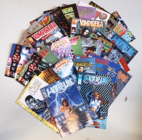 Paket 4037 30 verschiedene Splitter Comics (Z0-2)