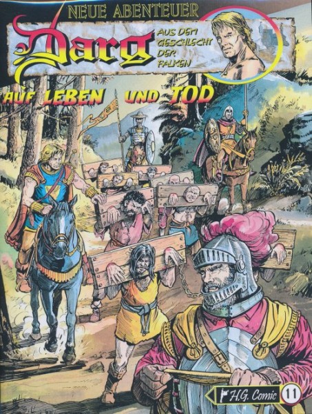 Darg (H. G. Comics, Gb.) Aus dem Geschlecht der Falken Nr. 11-25