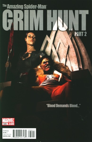 Amazing Spider-Man (2003) Mike Fyles Variant Cover 635