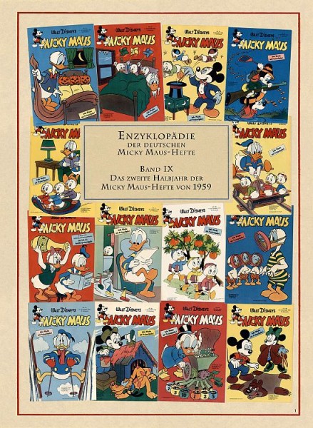 Enzyklopädie der deutschen Micky Maus Hefte (ComicSelection, B.) Nr. 9