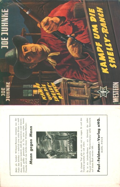 Juhnke, Joe Leihbuch SU Kampf um die Shelly-Ranch (Feldmann) nur Schutzumschlag