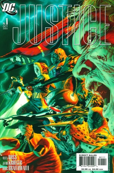 Justice (2005) Alternate Villains Variant Cover 1